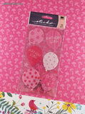 Vintage Stickopotamus Stickers, "Birthday Girl Pink Balloons", 1 Sheet New & Sealed