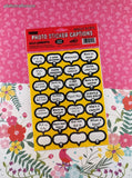 Vintage 2002 Pioneer Self-Adhesive Photo Sticker Captions "Family / Pets" NEW & Sealed