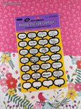 Vintage 2002 Pioneer Self-Adhesive Photo Sticker Captions "All Occasion" NEW & Sealed