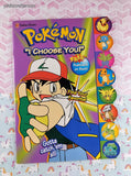 Vintage 1999 Pokemon: I Choose You! Golden Books Activity Softcover