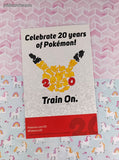 2016 Pokemon x Toys R Us 20th Anniversary Promo Miniature Activity Booklet, Mint