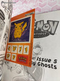 Vintage 1999/2000 Pokemon Adventures VIZ Comics #1 - #5 Complete Set Softcovers w/Stickers