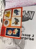 Vintage 1999/2000 Pokemon Adventures VIZ Comics #1 - #5 Complete Set Softcovers w/Stickers