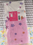 Vintage 1997 Mattel Barbie Pink Floral Table Cover NEW in Original Packaging Party Express