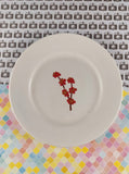 Vintage Crate & Barrel Berry Sprigs Salad Plate 7.5", Like New