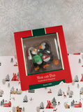 Vintage 1989 Hallmark Mom and Dad Keepsake Miniature Ornament, NIB