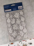 Holiday Trendz Gel-Soft 3D Glitter Stickers New & Sealed