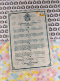 Vintage Personal Stamp Exchange Stationery for Stamping Linen Finish Off-White SEALED Pad
