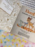 Vintage 1992 Little Golden Book Walt Disney's Bambi: Friends of the Forest Hardcover