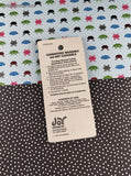 Vintage JOY Embroidery Iron-On Patch Stars & Stripes Medallion NEW
