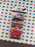 Sandylion Essentials Choo Choo Trains SHINY Metallic 3-Dimensional Sticker Pack, New/Sealed