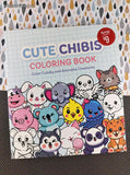 2022 Cute Chibis Coloring Book Quarto Publishing Softcover, Unused