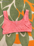Auden by Target Women's Pink Ribbed Sports Bralette Size Large