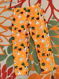 Women's Target Hyde & Eek Orange Pumpkins Ghosts Lounge Sleep Pants Sz Lg