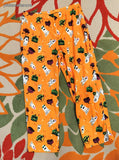 Women's Target Hyde & Eek Orange Pumpkins Ghosts Lounge Sleep Pants Sz Lg