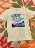 Nickelodeon's SpongeBob Men's/Unisex Graphic T-Shirt Light Green Size Large