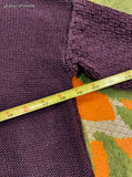 Old Navy Women's Woven Cotton Purple Long Sleeved Sweatshirt Size Medium