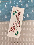 Vintage 1995 Creative Memories "Merry Christmas!" Full Sticker Sheet, Unused