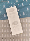 Vintage 2000 Creative Memories Wintry Fir Branches Pine Cones Full Sticker Sheet, Unused