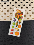 Vintage 2000 Creative Memories Fall Autumn Thanksgiving Full Sticker Sheet, Unused