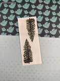 Vintage 1997 Creative Memories Evergreen Trees Full Sticker Sheet, Unused
