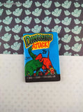 Vintage Topps 1988 Dinosaurs Attack! Sealed Pack of 5 Cards + 1 Sticker + 1 Stick Bubble Gum