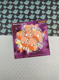 Vintage 1999 Pokemon Priss Prints Game Freak #102 Exeggcute Jumbo Sticker, New & Unpeeled