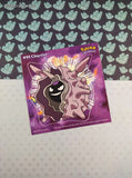 Vintage 1999 Pokemon Priss Prints Game Freak #91 Cloyster Jumbo Sticker, New & Unpeeled