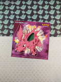 Vintage 1999 Pokemon Priss Prints Game Freak #33 Nidorino Jumbo Sticker, New & Unpeeled