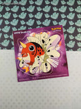 Vintage 1999 Pokemon Priss Prints Game Freak #119 Seaking Jumbo Sticker, New & Unpeeled