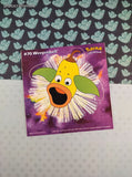 Vintage 1999 Pokemon Priss Prints Game Freak #70 Weepinbell Jumbo Sticker, New & Unpeeled