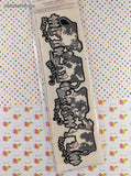 Vintage Seitec Iron Ons Fabric Applique C is for Cow #9656 NEW