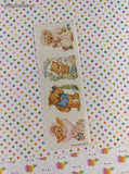 Vintage 1999 Hallmark Garden Teddy Bears Full Sticker Sheet, Unused