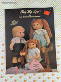 Vintage 1984 Baby Big Eyes by Gail McKee Original Designs Craft Booklet Softcover