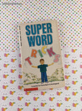 Vintage 1989 1st Printing Super Word Tricks Scholastic Miniature Softcover