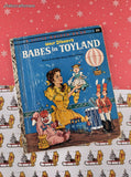 Vintage 1961 1st Printing Walt Disney's Babes in Toyland Little Golden Book Hardcover