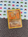 Vintage Rare - Hitmonlee Fossil Non-Holo Pokemon Card 22/62 - NM