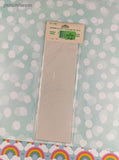 Vintage 1983 Fancy Embossed Foil Fantasies Stickers, SHINY Bunny Rabbits, 1 Sheet New & Sealed