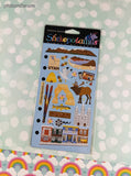 Vintage Stickopotamus "Utah" Binder Sticker Sheet, New & Sealed