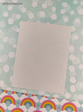 Vintage Valentine's Day Cupid Angel Hearts Full Sticker Sheet, Unused