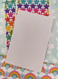 AGC American Greetings Colorful Stars Full Sticker Sheet Set/3, Clean & Unused