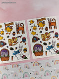 Vintage Paper Magic Group Happy Easter Full Sticker Sheets Set/2