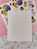 Vintage Paper Magic Group Happy Easter Rainbow Eggs Full Sticker Sheets Set/3