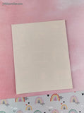Vintage Happy Easter Eggs Bunnies Flowers Full Sticker Sheet, Unused