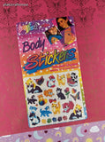 Vintage Lisa Frank Body Stickers Rainbow Cats Themed NEW & Sealed