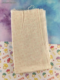 Vintage "Lucy's Feather Bed" Kansas Troubles Light Pink White Goose Fabric Remnant, 19" x 22", Nice / Clean