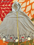 Women's Her Universe Studio Ghibli My Neighbor Totoro Sherpa Poncho Size S