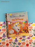 Vintage 1993 First Little Golden Book Walt Disney's Beauty and the Beast the Tale of Chip the Teacup Hardcover
