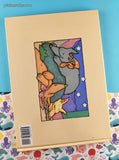 Vintage 1993 Way Out West Lives a Coyote Named Frank by Jillian Lund Hardcover