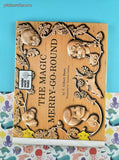 Vintage 1973 The Magic Merry-Go-Round Wonder World Books Hardcover